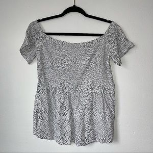 OLD NAVY | FLOWY OFF THE SHOULDER BLOUSE